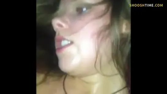 REKT White girl has to tap out to a big cock