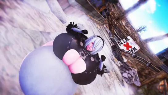 2B MASSIVE BODY INFLATION (BREAST, BUTT AND BELLY INFLATION) - BY IMBAPOVI